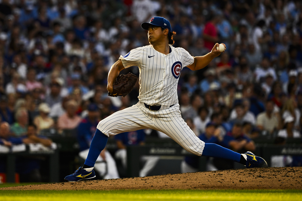 MLB(影)／「投球哲學家」今永昇太無情壓制！小熊完封紅襪笑納4連勝