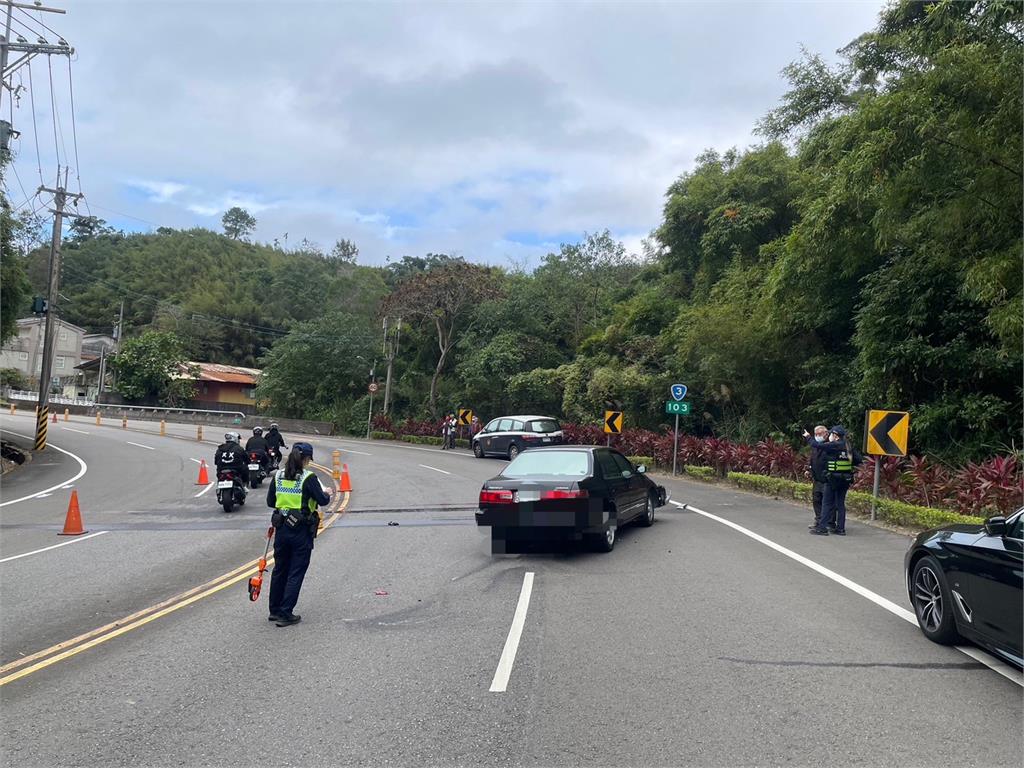 台3線「彎中彎」出事　　竹科工程師騎重機過彎傾倒！撞對向轎車送醫不治