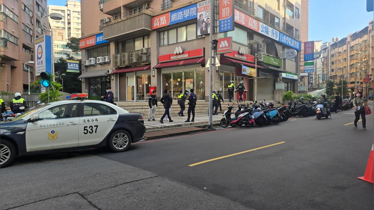 快新聞/淡水3惡煞持槍擄人!大批員警盾牌攻堅救2人、1嫌落網