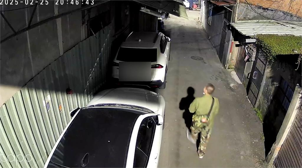 5度上門刮車！嫌犯遭車主活逮　竟瞎扯「只是用手碰一下」