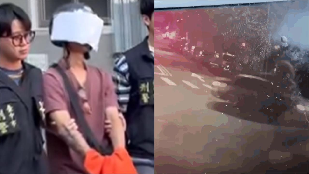 台中護理師遭二度輾壓慘死！賓士男先詭異自語　被問動機「冷回5字」收押後竟倒頭就睡