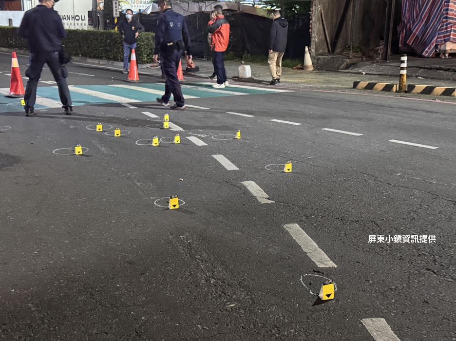快新聞／屏東深夜驚傳槍戰5傷！現場遺留26枚彈殼　疑與萬丹砸店案有關