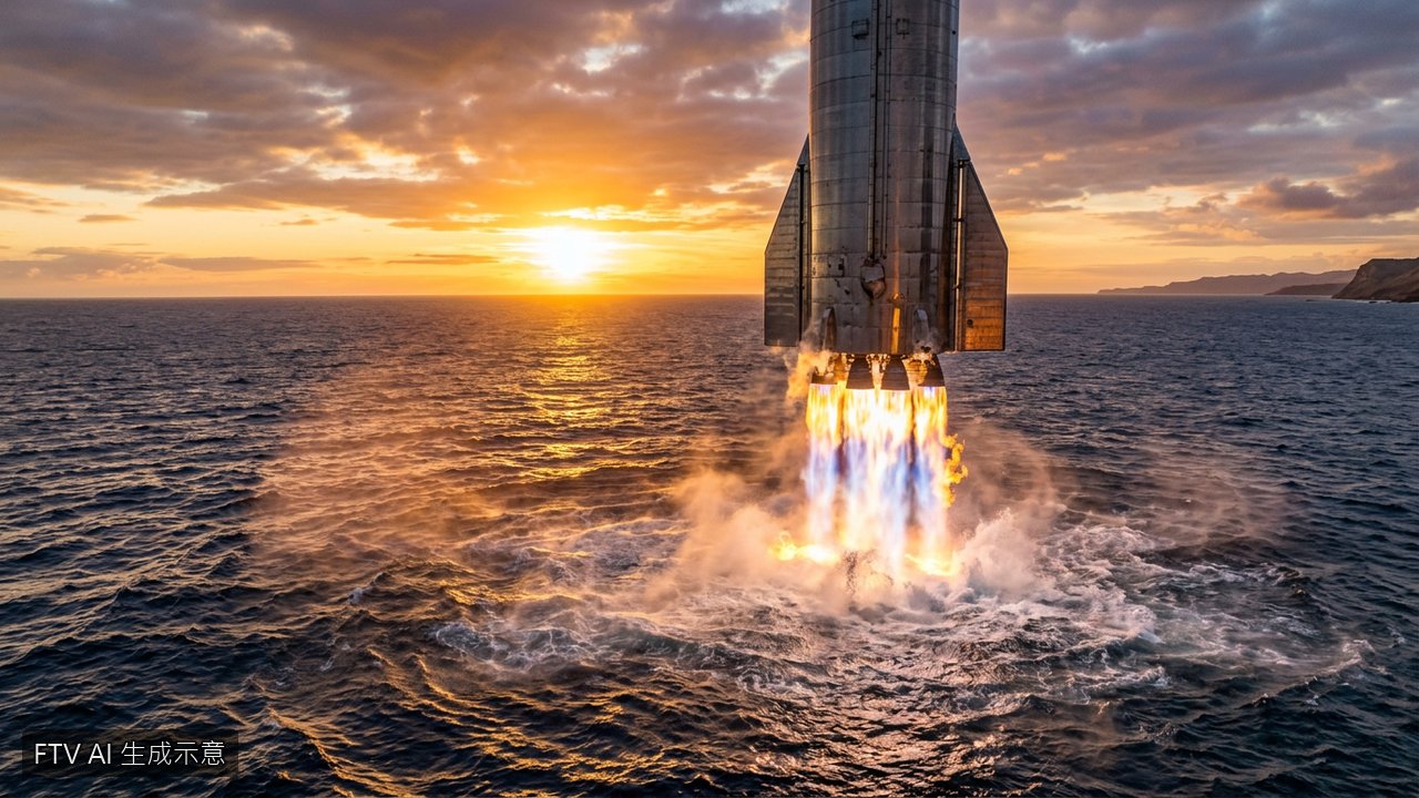 SpaceX星艦完成軌道飛行　降落太平洋側翻爆炸
