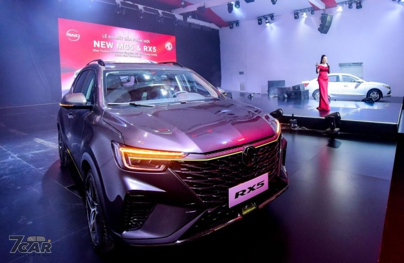 搶攻中型休旅車市場  MG RX5 越南上市