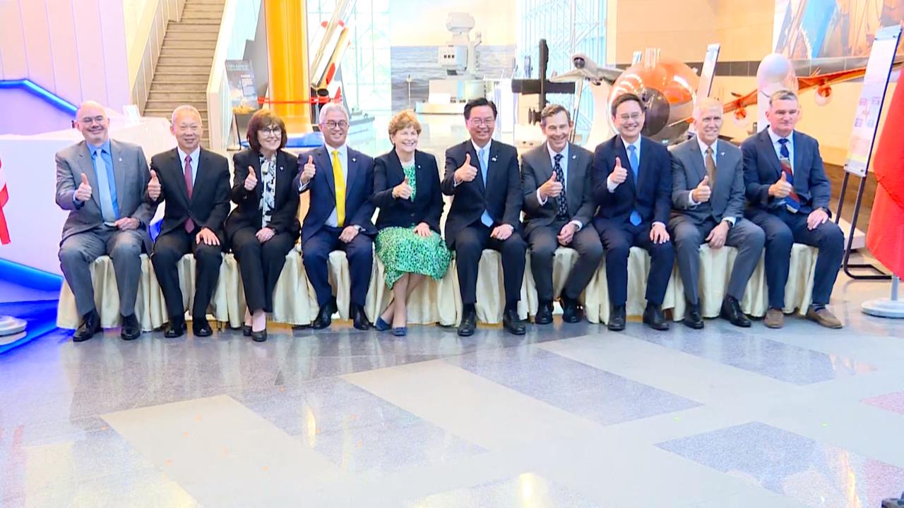 關切軍購案！美跨黨派參議員率團抵台會見賴清德
