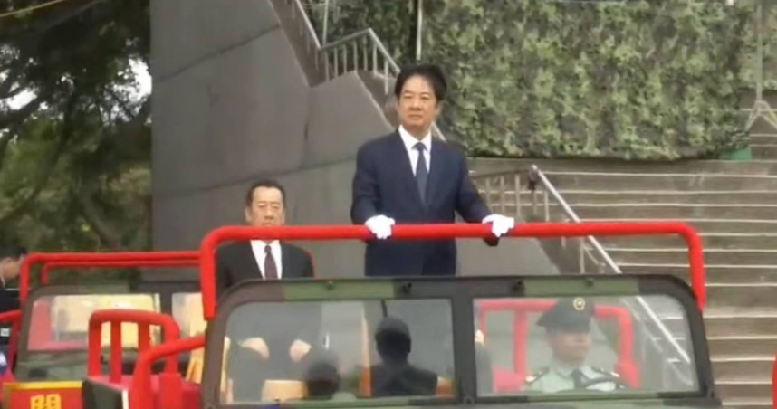 主持M1A2T戰車成軍典禮 賴清德:只有實力才可以帶來真和平