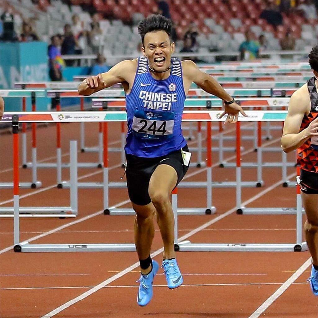 亞運／男子110公尺跨欄 陳奎儒破全國紀錄奪銀牌