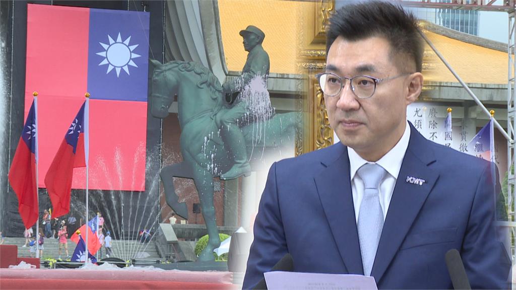 藍營軍系切割黨主席？ 國慶踩街未邀江啟臣 惹議！