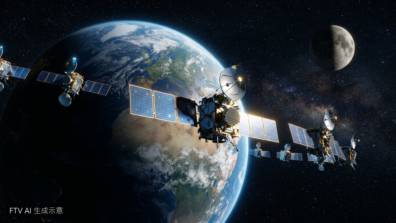 全球太空科技競逐升溫　低軌衛星與月球AI模型成新焦點