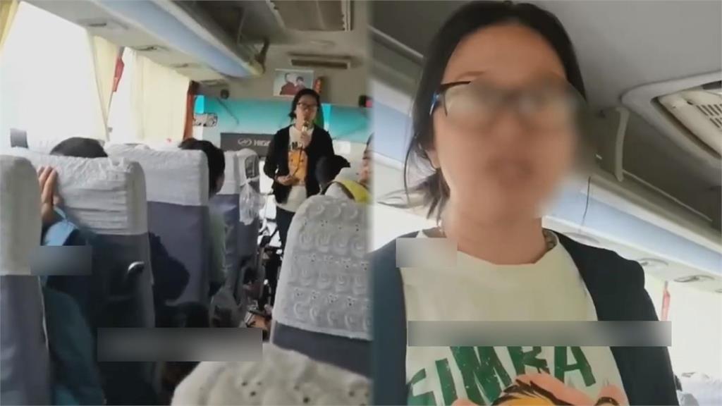 遊覽車上睡覺也不行？中國女遭導遊罵：不尊重我