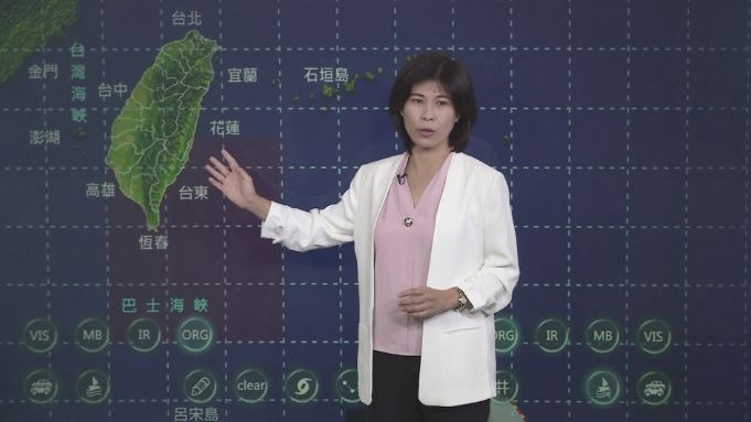 影／輕颱「白鹿」發布海警 氣象局最新說明