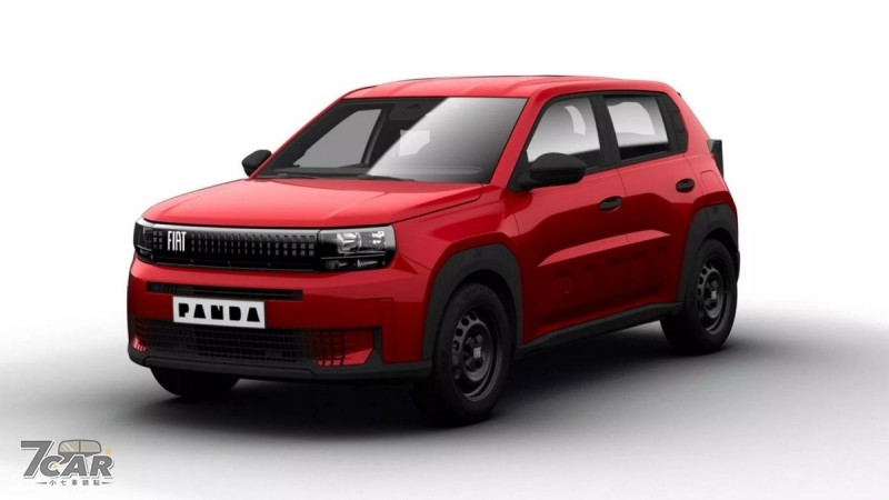 鐵圈、無多媒體系統反倒成為特色　Fiat推Grande Panda入門版本