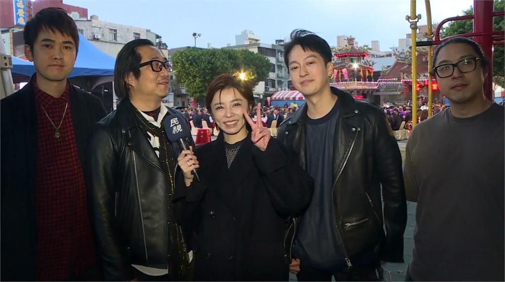 竹北天后宮舉辦聯誼晚會　霸氣樂團熱鬧開唱