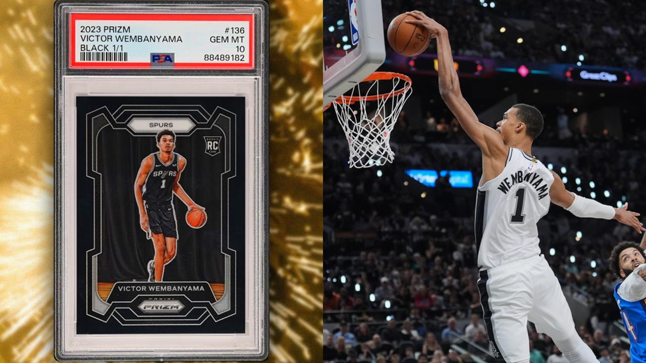 NBA/超級天價!文班亞馬「全球唯一新秀卡」1.6億成交 創非簽名卡史上最高價