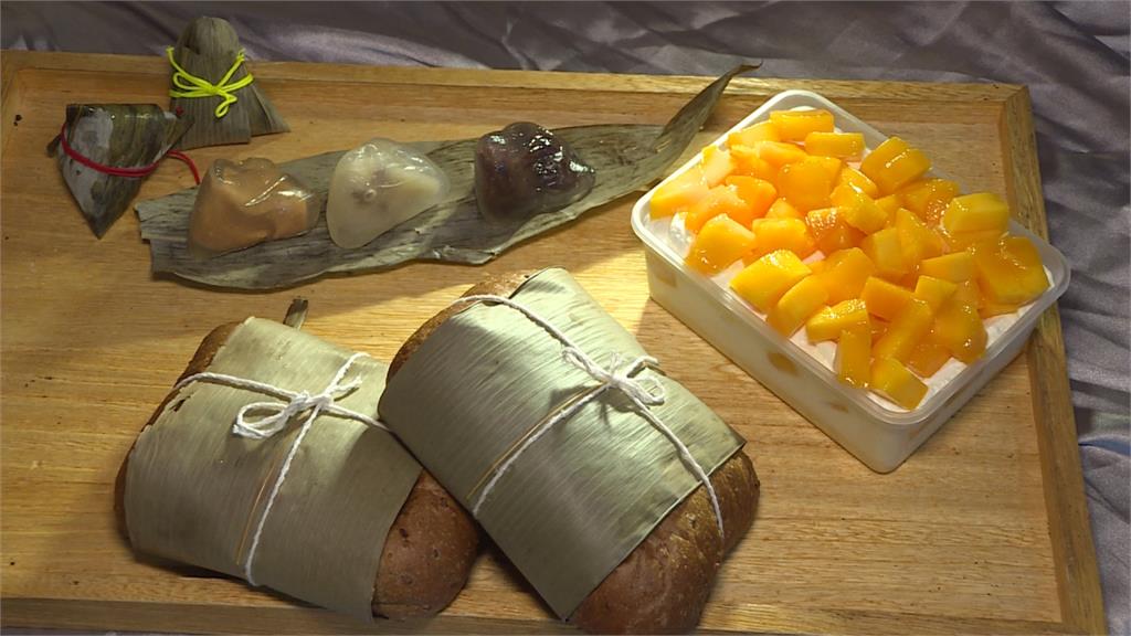 今年端午節來點新鮮的！創意「粽子麵包」古早味飄香