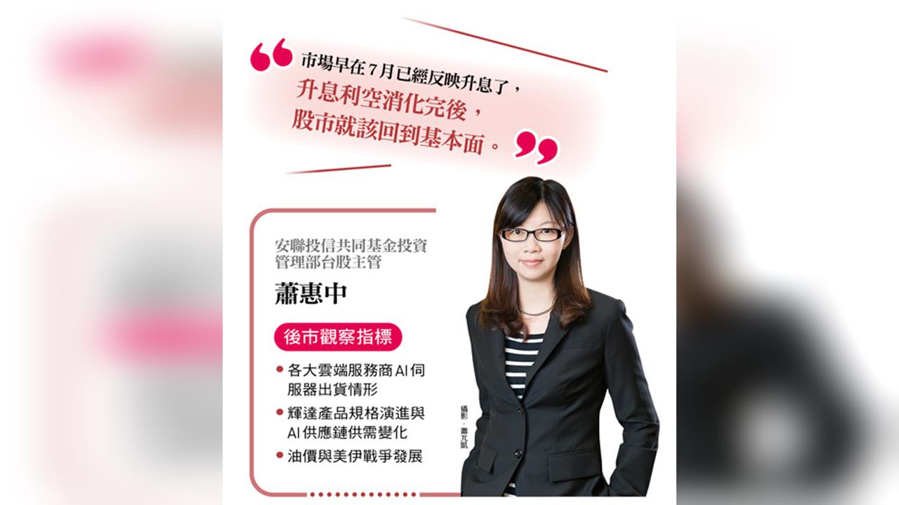 聯準會預防性升息 不只牽動AI投資 長債高利率 Q4電子旺季布局全解析
