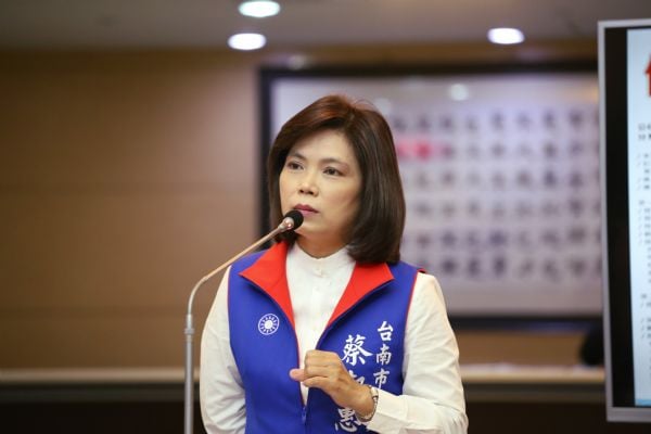 8連霸台南議員蔡淑惠詐助理費533萬　貪污罪判刑2年、緩刑5年