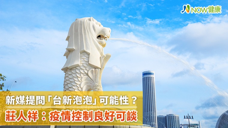 台新泡泡可望成行？ 莊人祥：新國疫情控制良好可談