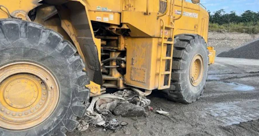 快訊／台東鹿野砂石場傳意外　老翁遭重機械輾過亡