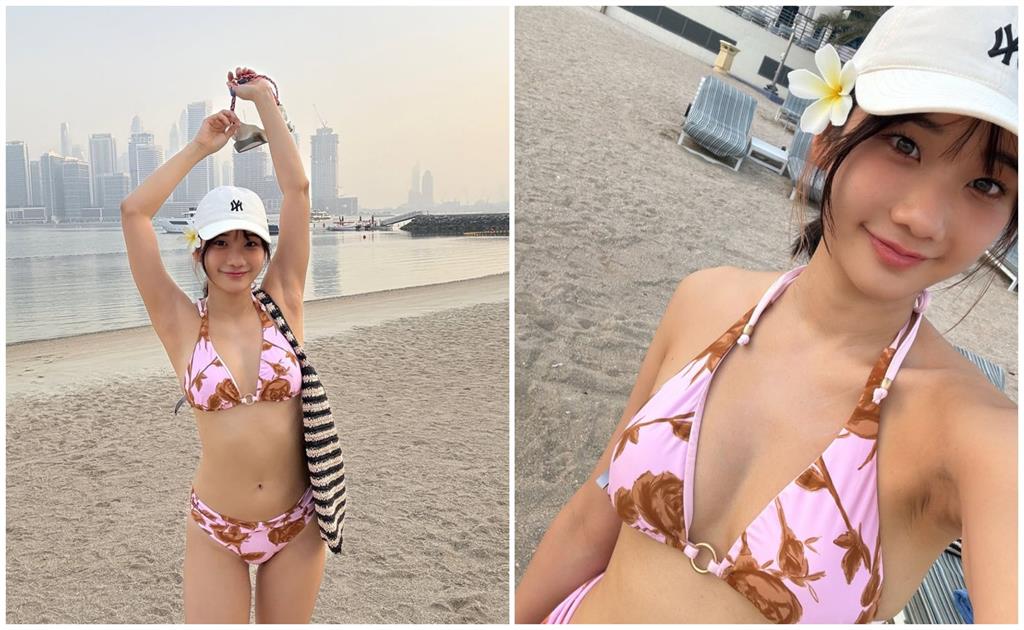 愛莉莎莎辣曝比基尼「宣布定居杜拜」! 尋真愛喊吃「聯合國大餐」