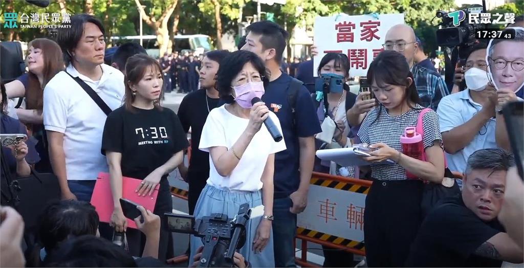 陳佩琪控司法正義用人命換！現身突悲喊「這句」小草嚇傻阻止：不要