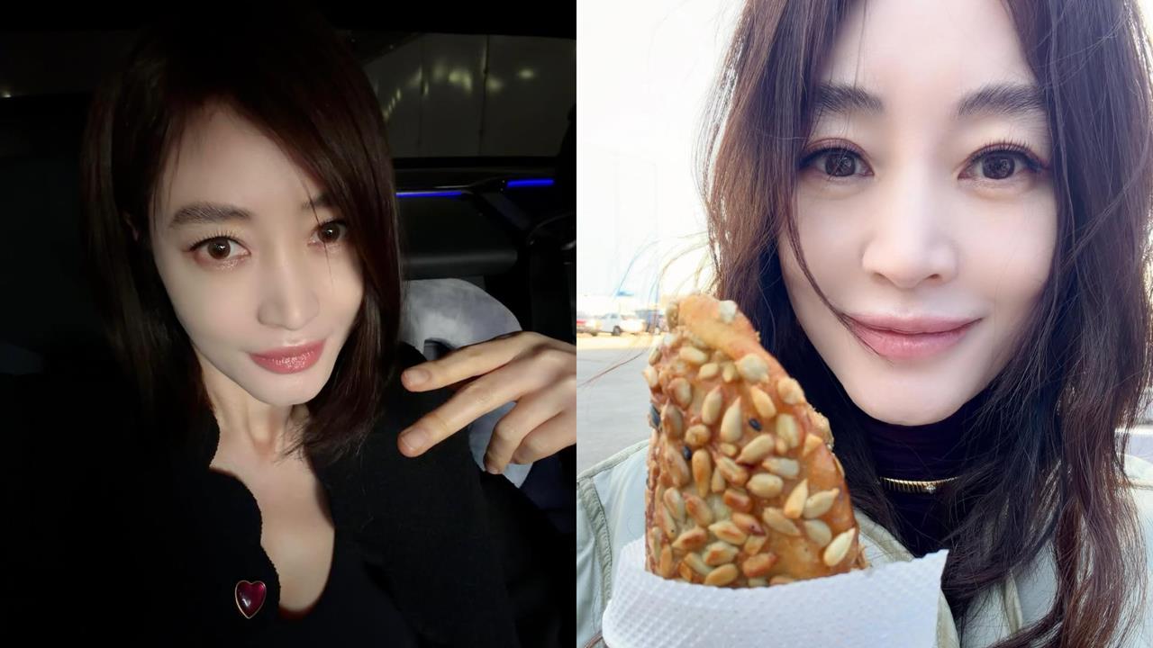 金憓秀曬近照太狠！55歲「臉比零食還小」網驚：根本開外掛