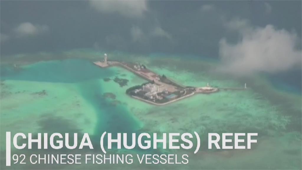 菲軍指南沙群島九章群礁 發現「非法人造設施」