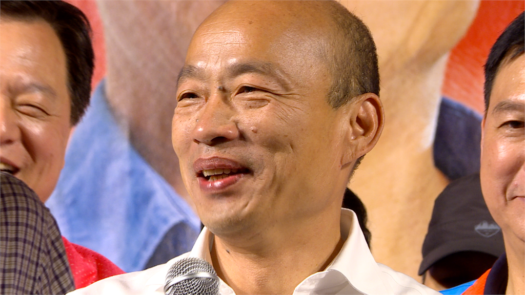 快新聞／韓國瑜自稱「美男子」 蔡英文也噴笑了