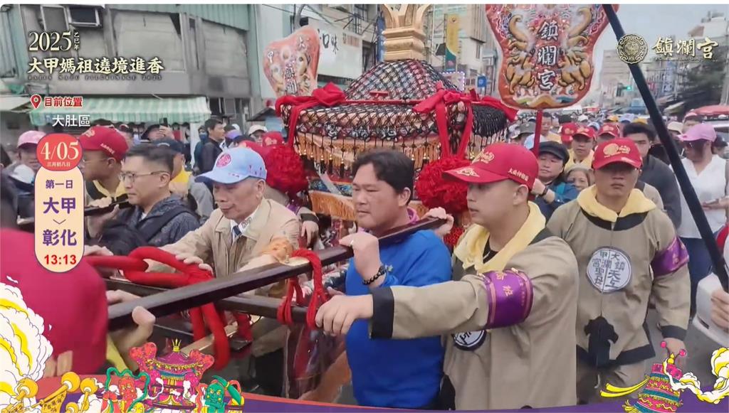 臨終前想看大甲媽…護理師幫阿嬤圓夢！信眾、警察「接力幫開道」全網淚崩