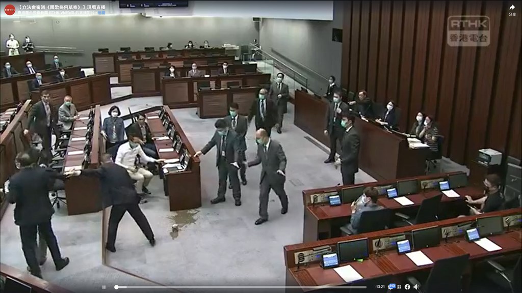 快新聞／香港立法會前議員朱凱迪等3人被捕 時力：針對民主運動領袖的政治清算