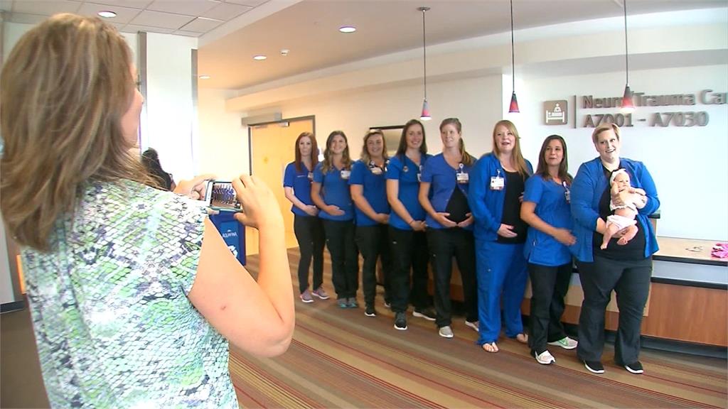 神奇！美國加護病房 16名護士集體懷孕