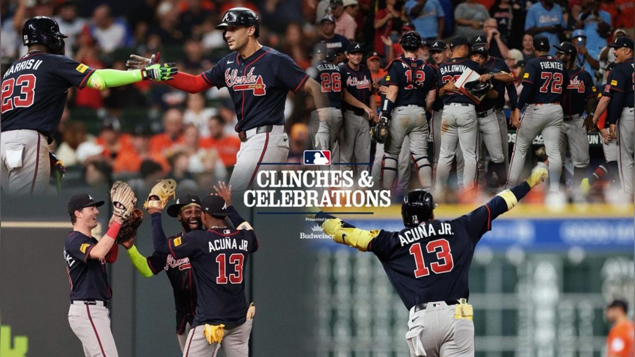MLB(影)／勇士隊90勝搶下季後賽門票！三大重砲齊轟6分全部靠全壘打