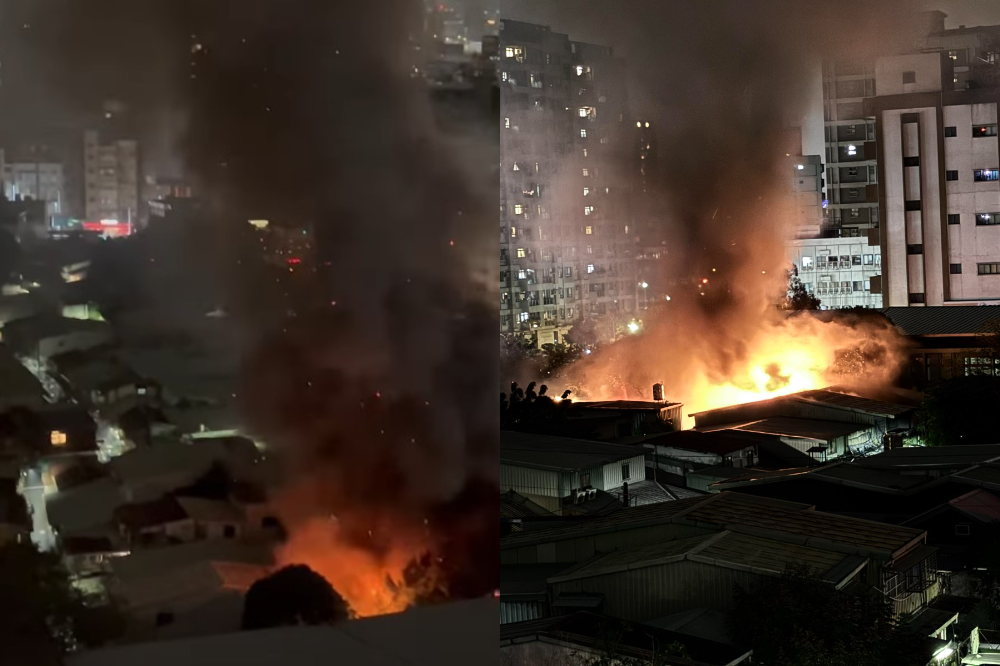 萬華雙和街市場民宅烈焰沖天　7旬男子渾身二度灼傷送醫