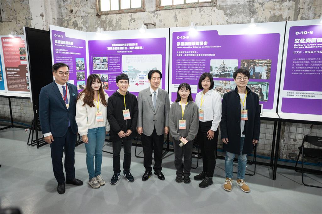 青年圓夢成果呼應政府願景 賴清德讚「看到國家未來太空發展希望」