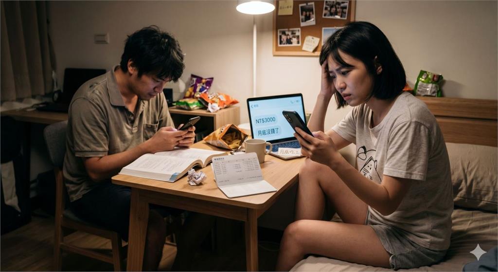 男友工作10年戶頭只剩3000元　女友發現傻眼