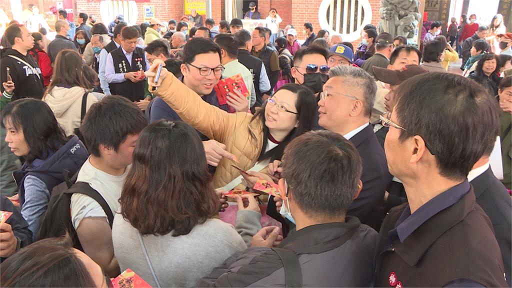 2026台中市長前哨戰開打　藍綠大咖走春拚聲量