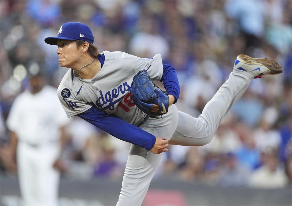 MLB(影)/暴雨成道奇打破僵局「及時雨」 山本由伸透露大雨攪局的遺憾