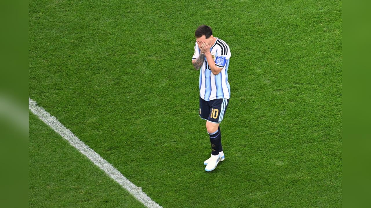 世足賽(影)／梅西率阿根廷二連勝晉級！賽後坦承一度因罰12碼不進而生氣