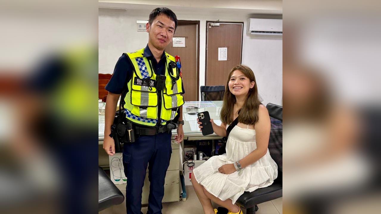 菲籍女子遊野柳「手機掉車上」　警獲報40分鐘迅速找回