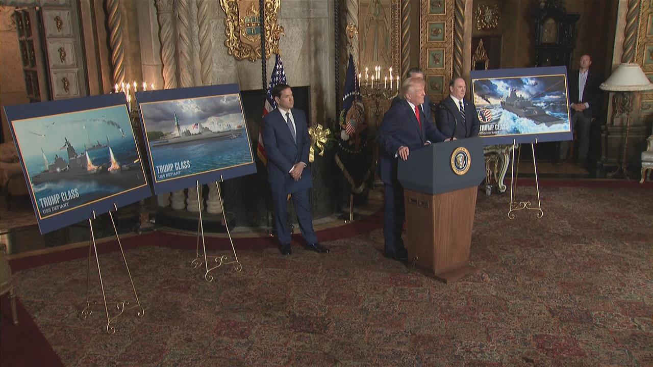 威力百倍！ 川普宣布打造「川普級戰艦」 抗中意味濃厚