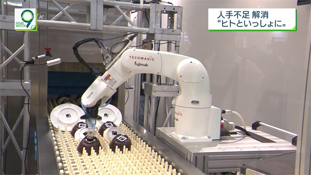 日本缺工嚴重 業者開發「供餐機器人」提高效率