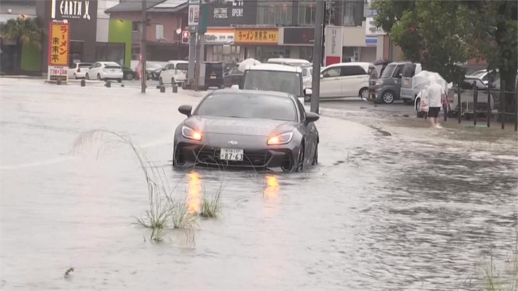 線狀對流發威！　日本鹿兒島豪雨破紀錄