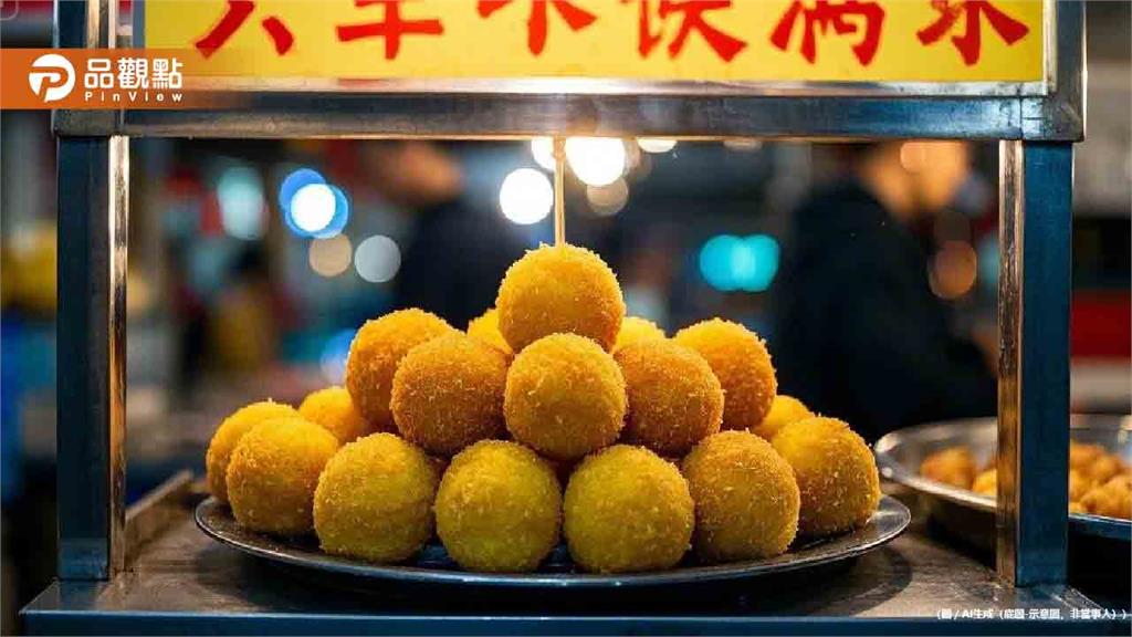 夜市地瓜球攤寫「老闆不在！自己裝袋、找錢」網驚：很台灣