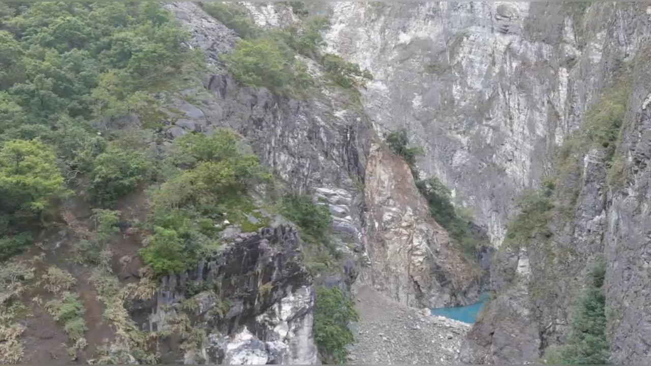 快新聞／立霧溪燕子口新堰塞湖是否會溢流？　最新情況林保署全說了