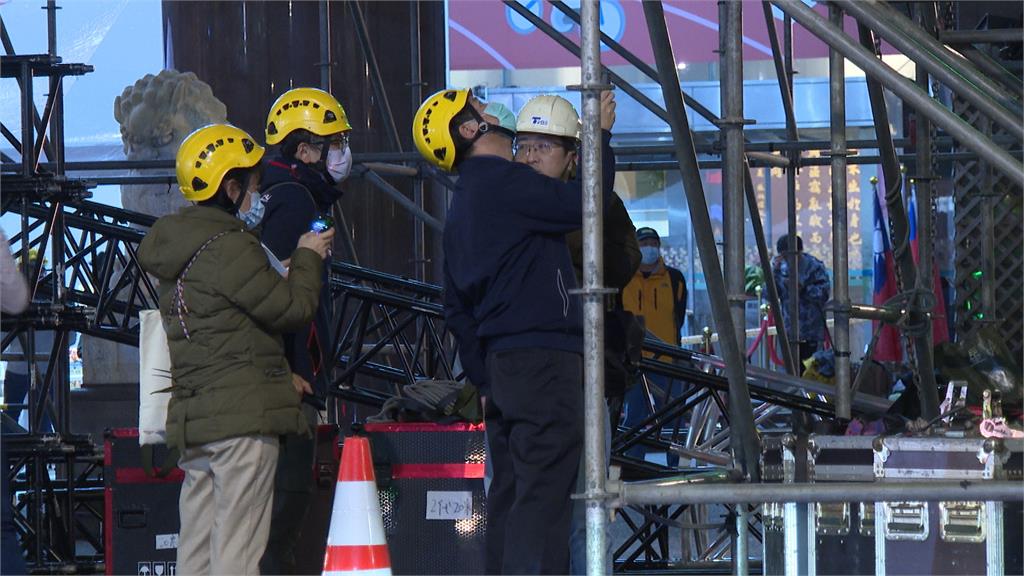 北市府搭建跨年舞台　臨時工15米高處墜落身亡