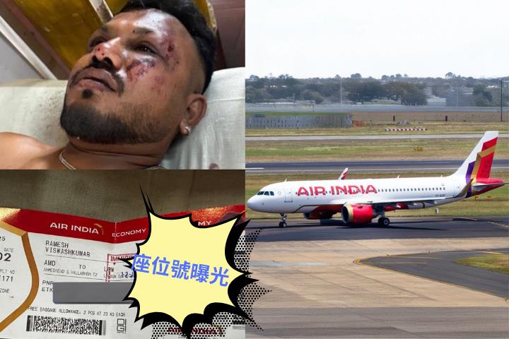 印度航空墜毀奇蹟生還者是他！英國男坐「機上這座位」逃死劫驚恐憶當下…
