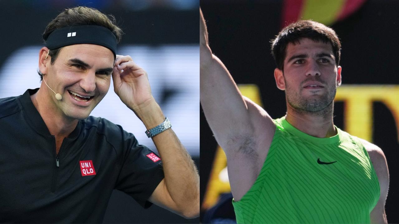 澳網(影)／傳奇費德勒力挺小蠻牛！艾卡拉茲直指「生涯全滿貫」：墨爾本最後一塊拼圖