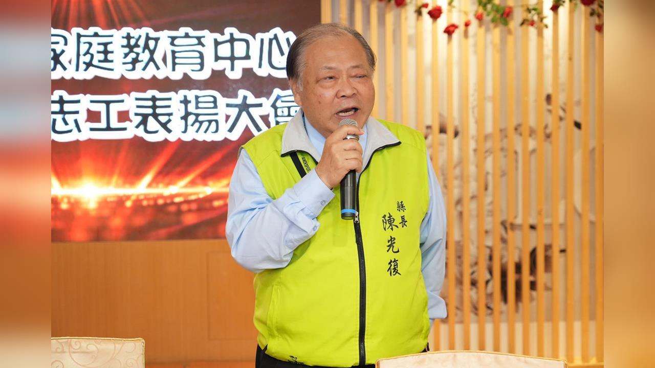 快新聞／澎湖縣長陳光復醒了　妻證實：一定康復面對選戰
