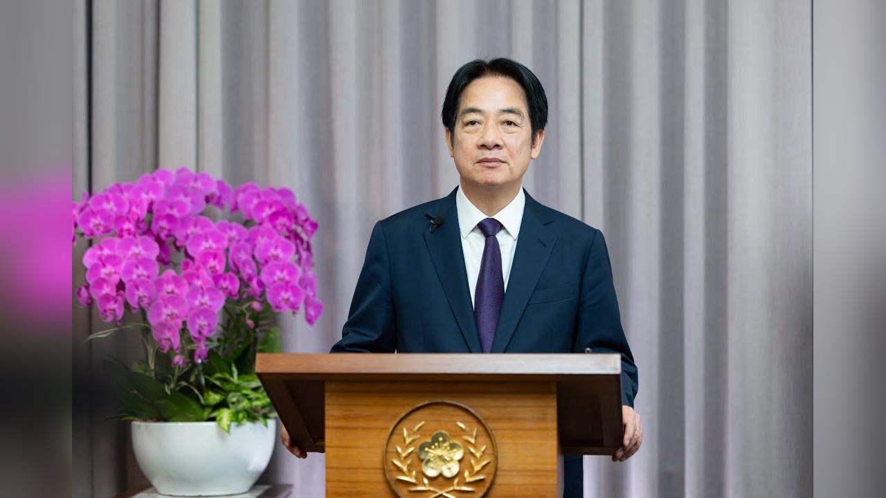 快新聞/向世界喊話! 賴清德:台灣是和平舵手、繁榮推手