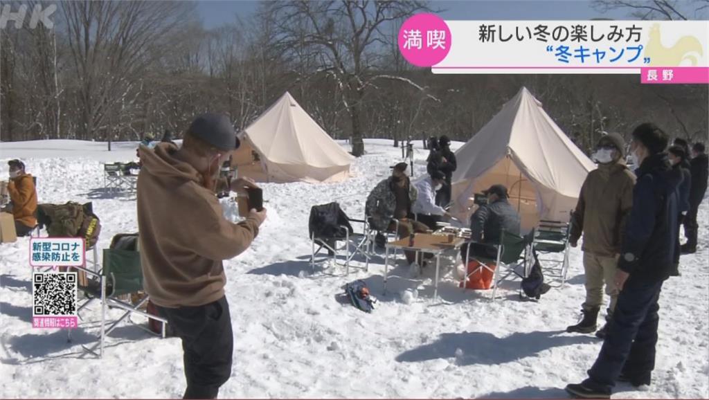 日本露營新玩法 長野推冬季雪地露營